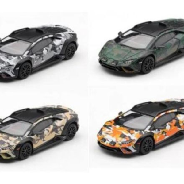 (預購) MINIGT 1/64 藍寶堅尼 Lamborghini Huracán Sterrato All Terrarin Set 一套4入販售 20260422 MINIGT 1/64 藍寶堅尼 Lamborghini Huracán Sterrato All Terrarin Set 一套4入販售