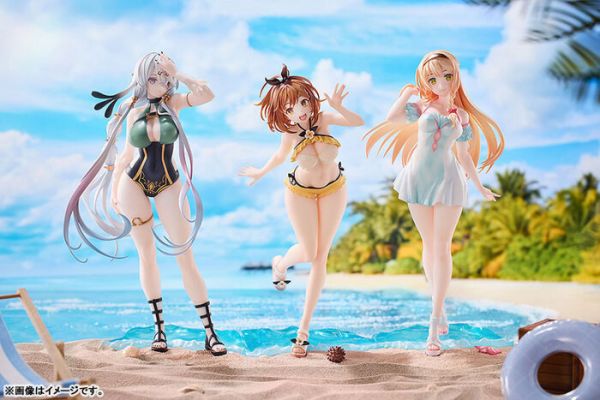 Solarain 1/7 萊莎的鍊金工房 萊莎＆科洛蒂婭＆莉拉 泳裝Ver. 套組 PVC完成品 Solarain 1/7 萊莎的鍊金工房 萊莎＆科洛蒂婭＆莉拉 泳裝Ver. 套組 PVC完成品