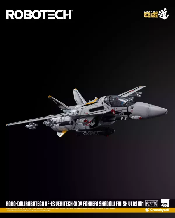 (預購) 特別式樣 threezero ROBO-DOU 超時空要塞 VF-1S 變形戰鬥機 洛福卡 寫實陰影塗裝版 20.3cm 3Z10796W0 20260825 threezero ROBO-DOU 超時空要塞 VF-1S 變形戰鬥機 洛福卡 明暗塗裝版 20.3cm 3Z10796W0