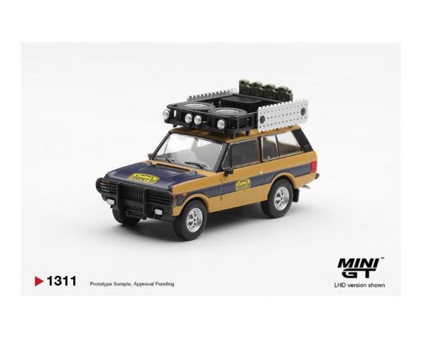 (預購) [吊卡版] MINIGT 1/64 荒原路華 Range Rover 1981 Camel Trophy Sumatra N.Sudmann & F.Hofmann MGT01311-BL LHD 20260604 [吊卡版] MINIGT 1/64 荒原路華 Range Rover 1981 Camel Trophy Sumatra N.Sudmann & F.Hofmann MGT01311-BL LHD