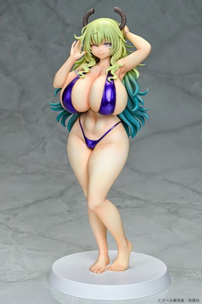Q-six 1/7 小林家的龍女僕 露可亞 比基尼ver PVC Q-six 1/7 小林家的龍女僕 露可亞 比基尼ver PVC