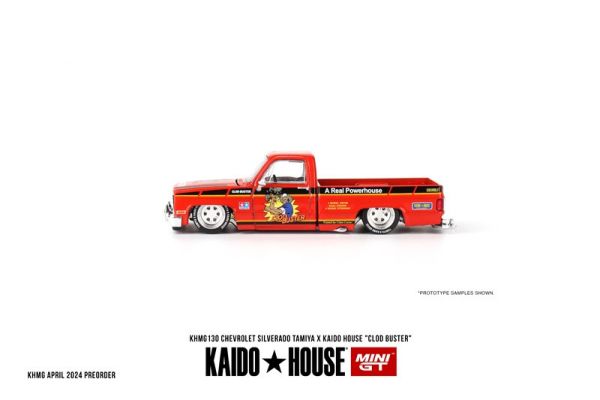 KAIDO HOUSE x MINIGT 1/64 雪佛蘭 Chevrolet Silverado TAMIYA x KAIDO HOUSE Clod Buster KAIDO HOUSE x MINIGT 1/64 雪佛蘭 Chevrolet Silverado TAMIYA x KAIDO HOUSE Clod Buster