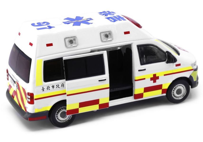 TINY TinyCity TW 福斯 T6 台灣台北救護車  TINY,TinyCity,TW,福斯,T6,台灣,台北救護車, 