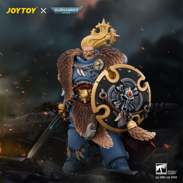 (預購) JOYTOY 1/18 戰鎚40k 太空野狼 狼團戰鬥領袖 JT05312 可動完成品 20261006 JOYTOY 1/18 戰鎚40k 太空野狼 狼團戰鬥領袖 JT05312 可動完成品