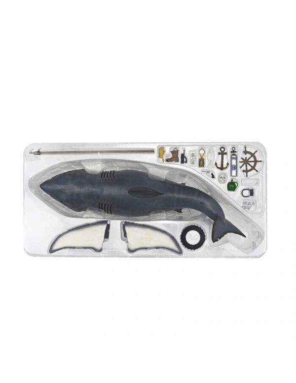 NECA 50週年紀念限定 大白鯊 JAWS 大白鯊遊戲  典藏組 15吋 可動完成品 NECA 大白鯊遊戲 50週年 15吋 可動完成品