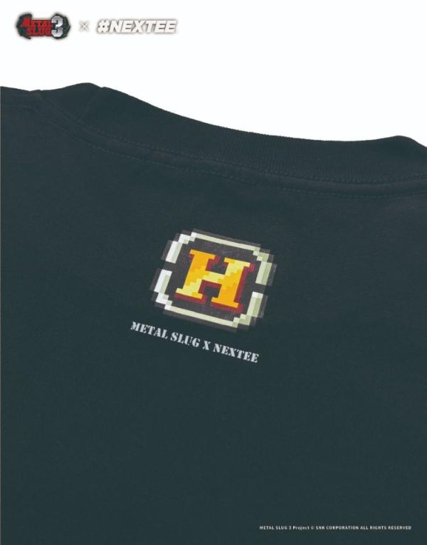 NEXTee 合金彈頭MetalSlug Prisoner短袖T恤 黑&白 NEXTee 合金彈頭MetalSlug Prisoner短袖T恤 黑&白