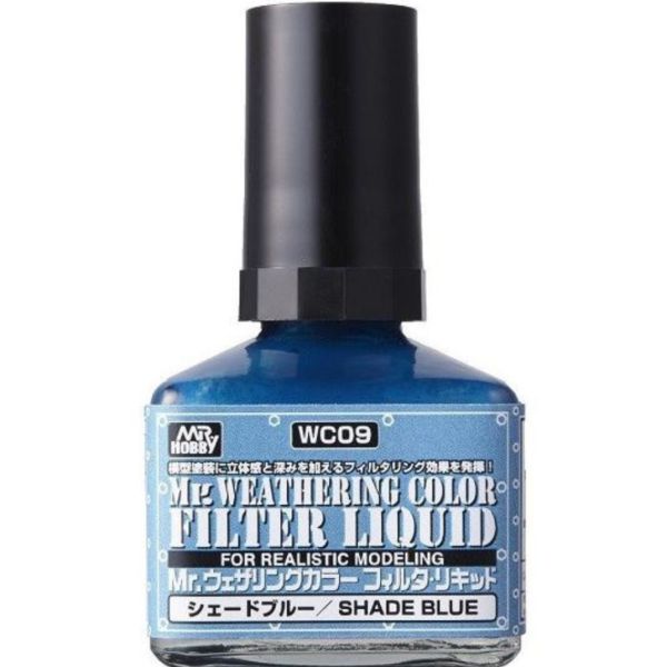 GSI 郡氏 WC-009 擬真風化漆 藍蔭色 40ml GSI,郡氏,WC-009,擬真,風化漆,藍蔭色,40ml,