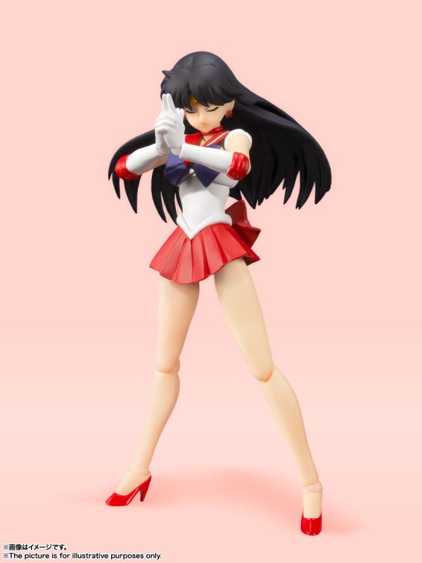 BANDAI S.H.Figuarts SHF 美少女戰士 水手火星 動畫配色版 可動完成品 BANDAI,S.H.Figuarts,SHF,美少女戰士,水手火星,動畫配色