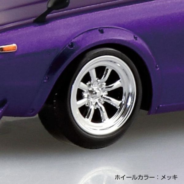 (預購) AOSHIMA 樂Pla Snap Car 24CU-MP C110 Skyline GT-R 改裝版 金屬紫 組裝模型 20260129 AOSHIMA 樂Pla Snap Car 24CU-MP C110 Skyline GT-R 改裝版 金屬紫 組裝模型