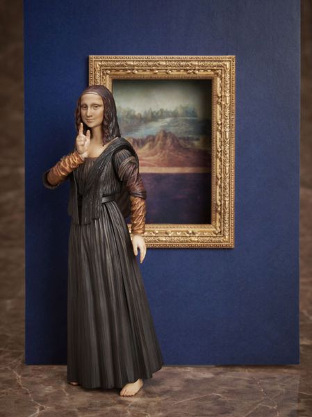 Good Smile figma SP-155 桌上美術館 達文西作品 蒙娜麗莎 可動完成品 Good Smile figma SP-155 桌上美術館 達文西作品 蒙娜麗莎 可動完成品