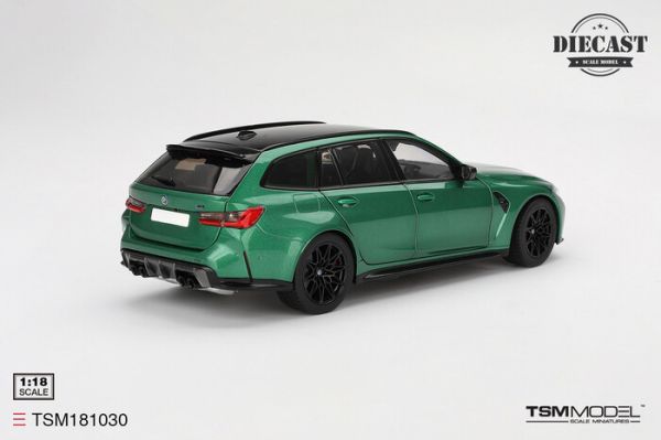 TSM MODEL 1/18 寶馬 BMW M3 Touring M Isle of Man Green Metallic TSM181030 TSM MODEL 1/18 寶馬 BMW M3 Touring M Isle of Man Green Metallic TSM181030