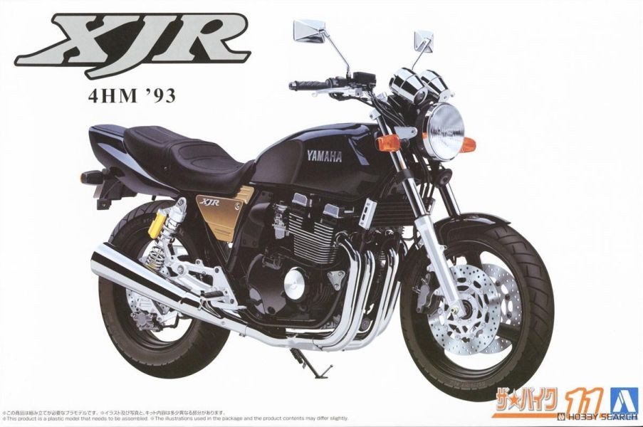 (預購) Aoshima 青島 1/12 機車#11 山葉 4HM XJR400 93 組裝模型 20251120 Aoshima 青島 1/12 機車#11 山葉 4HM XJR400 93 組裝模型