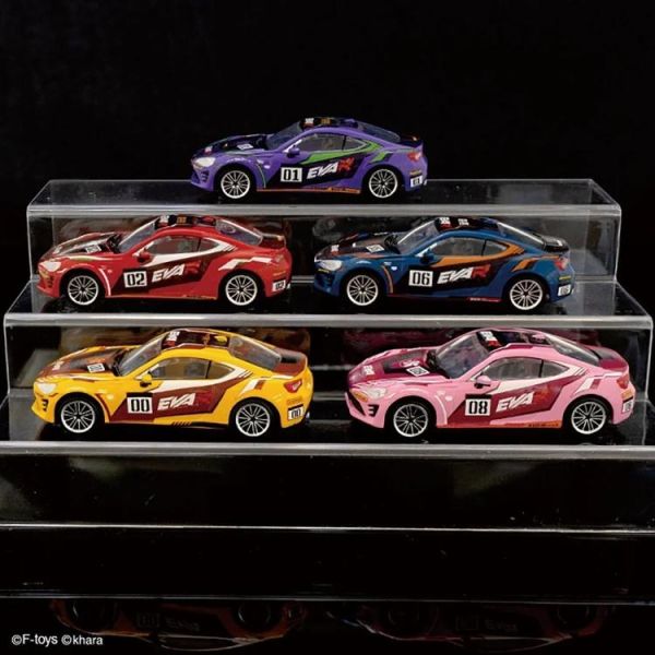 (預購) F-toys 盲盒 新世紀福音戰士Evangelion Racing 86 全5種 一中盒10入販售 20260728 F-toys 盲盒 新世紀福音戰士Evangelion Racing 86 全5種 一中盒10入販售