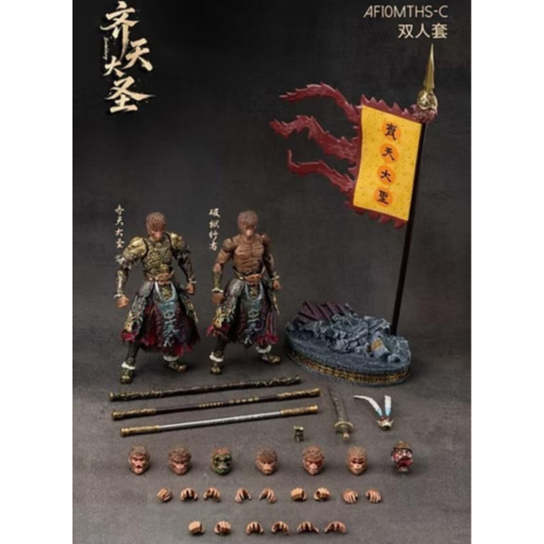 (預購) AceFigz 1/12 齊天大聖孫悟空 雙人套 C 可動完成品 AF10MTHS 20260811 AceFigz 1/12 齊天大聖孫悟空 雙人套 C 可動完成品 AF10MTHS