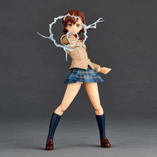 (預購) [再販] KAIYODO 海洋堂 Revoltech 驚奇山口式 科學超電磁砲 御坂美琴 冬服ver. 可動完成品 NR043 20260510 [再販] KAIYODO 海洋堂 Revoltech 驚奇山口式 科學超電磁砲 御坂美琴 冬服ver. 可動完成品 NR043