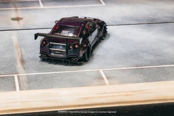 TARMAC WORKS 1/64 日產 NISSAN GT-R R35 type 2 Midnight purple T43-019-MP LB-WORKS TARMAC WORKS 1/64 日產 NISSAN GT-R R35 type 2 Midnight purple T43-019-MP LB-WORKS