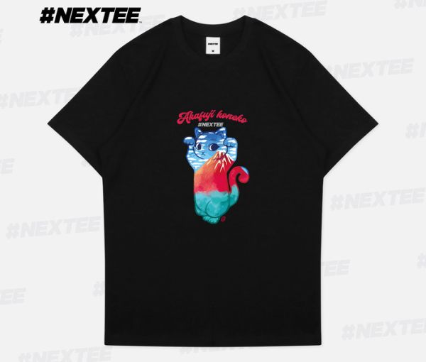 NEXTee KONEKO 赤富士 短袖T恤 NEXTee KONEKO 赤富士 短袖T恤