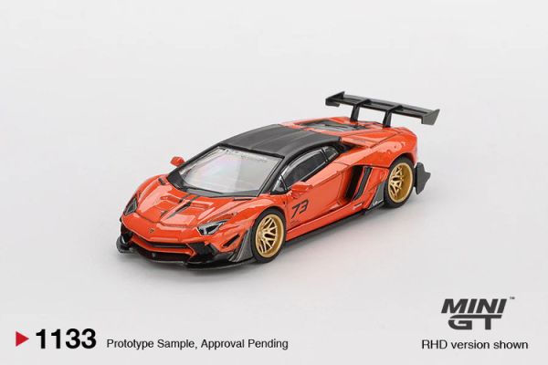 (預購) MINIGT 1/64 藍寶堅尼 LB WORKS Lamborghini Aventador Limited Edition Orange MDX 2025 MGT01133-R (預購) MINIGT 1/64 藍寶堅尼 LB★WORKS Lamborghini Aventador Limited Edition Orange MDX 2025 MGT01133-R