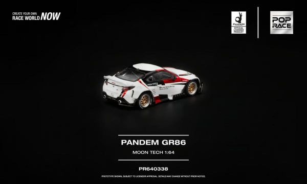 (預購) POP RACE 1/64 PANDEM GR 86 MOONTECH PR640338 20260906 POP RACE 1/64 PANDEM GR 86 MOONTECH PR640338