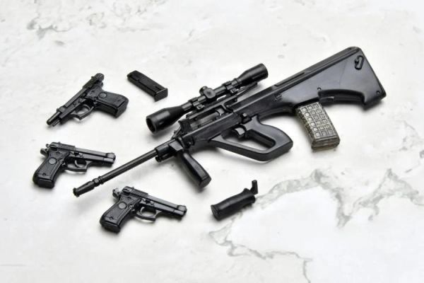 (預購) Tomytec 1/12 迷你武裝 LA-GG04 神槍少女 安潔麗卡 AUG・M84 TYPE 組裝模型 20260624 Tomytec 1/12 迷你武裝 LA-GG04 神槍少女 安潔麗卡 AUG・M84 TYPE 組裝模型