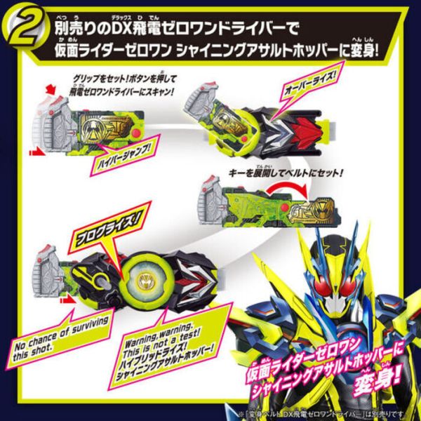 BANDAI 假面騎士01 SUPER BEST DX 閃耀蝗蟲&突擊野狼數據鑰匙套組 BANDAI 假面騎士01 SUPER BEST DX 閃耀蝗蟲&突擊野狼數據鑰匙套組