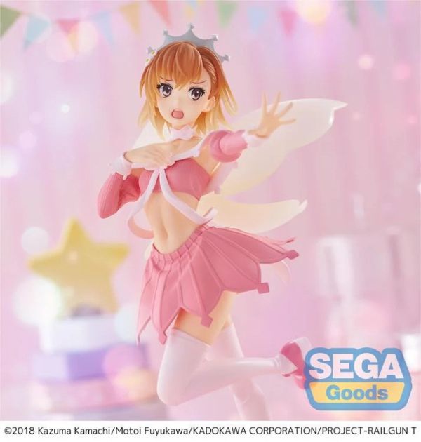 SEGA 景品 科學超電磁砲T Luminasta公仔 御坂美琴 大精靈女僕Ver. 2511 SEGA 景品 科學超電磁砲T Luminasta公仔 御坂美琴 大精靈女僕Ver.