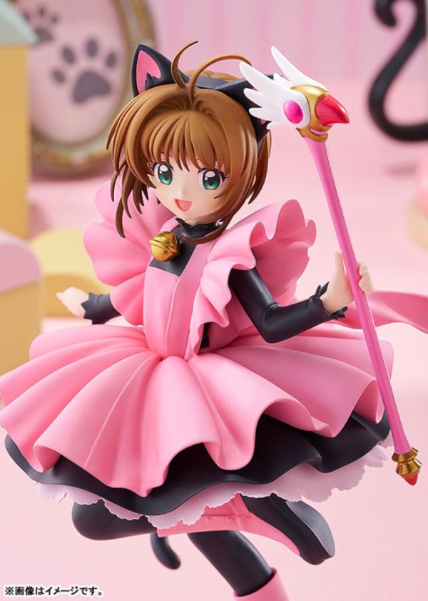 (預購) Good Smile POP UP PARADE 庫洛魔法使 木之本櫻 黑貓風戰鬥服Ver. L size PVC完成品 (預購) Good Smile POP UP PARADE 庫洛魔法使 木之本櫻 黑貓風戰鬥服Ver. L size PVC完成品