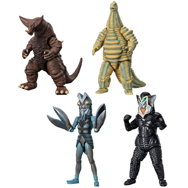 BANDAI 盒玩 超動α 超人力霸王 怪獸 全4種 一中盒4入販售 BANDAI 盒玩 超動α 超人力霸王 怪獸 全4種 一中盒4入販售