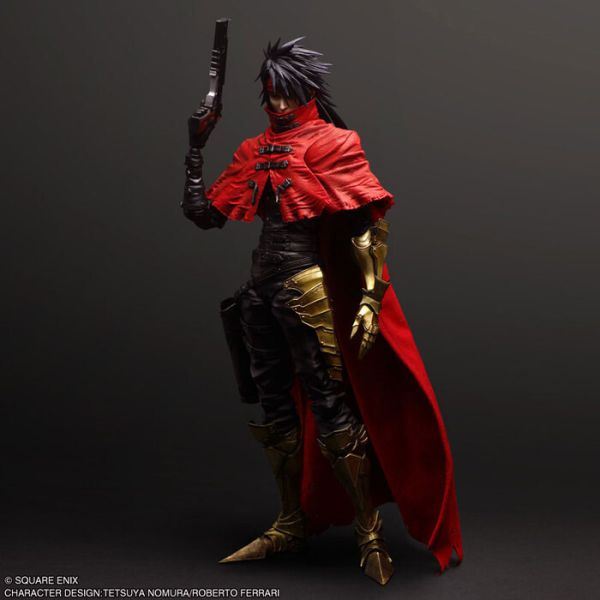 SQUARE ENIX PLAY ARTS 真 FF7R 太空戰士7 重生 最終幻想7 文森特·瓦倫泰 可動完成品 SQUARE ENIX PLAY ARTS 真 FF7R 太空戰士7 重生 最終幻想7 文森特·瓦倫泰 可動完成品
