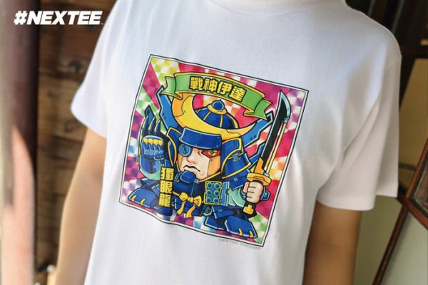 NEXTee KIRAKIRABUSI 戰神伊達 短袖T恤 白色 NEXTee KIRAKIRABUSI 戰神伊達 短袖T恤 白色