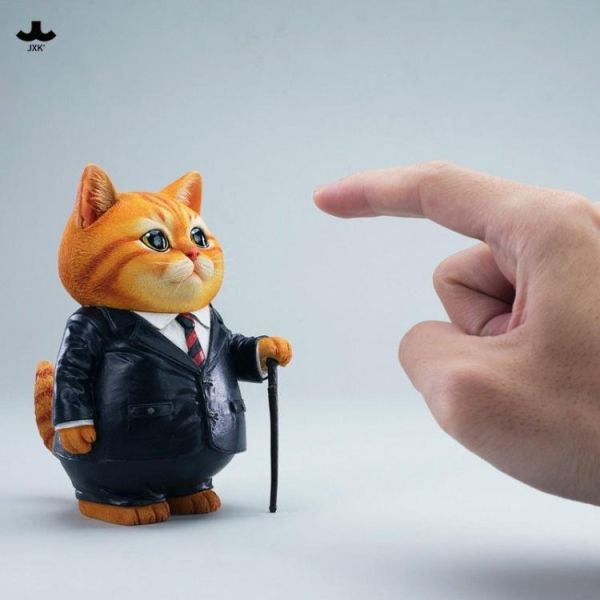 (預購) JXK Studio JXK346 動物公仔 老闆貓 A 20260423 JXK Studio JXK346 動物公仔 老闆貓 A