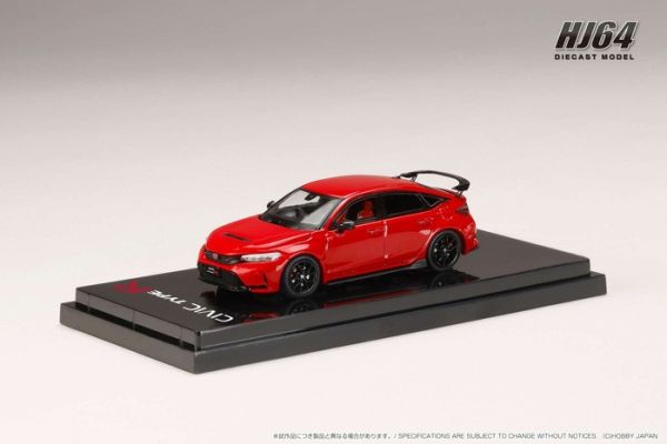 HOBBY JAPAN 1/64 本田 Honda CIVIC Type R (FL5) FLAME RED 烈焰紅 附底座 HJ643063R HOBBY JAPAN 1/64 本田 Honda CIVIC Type R (FL5) FLAME RED 烈焰紅 附底座 HJ643063R
