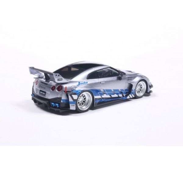 (預購) SOLIDO 1/43 日產 NISSAN GT-R (R35) LIBERTY WALK SILHOUETTE SILVER AND BLUE STRIPES 2020 S4311211 20251204 SOLIDO 1/43 日產 NISSAN GT-R (R35) LIBERTY WALK SILHOUETTE SILVER AND BLUE STRIPES 2020 S4311211