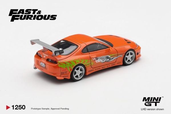 (預購) [吊卡版] MINIGT 1/64 豐田 Toyota Supra BOMEX 玩命關頭 布萊恩·奧康納 MGT01250-BL LHD 20260604 [吊卡版] MINIGT 1/64 豐田 Toyota Supra BOMEX 玩命關頭 布萊恩·奧康納 MGT01250-BL LHD