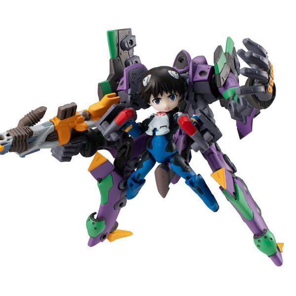 (預購) [再版] MegaHouse Desktop Army 新世紀福音戰士新劇場版 碇真嗣＆初號機 可動完成品 (預購) [再版] MegaHouse Desktop Army 新世紀福音戰士新劇場版 碇真嗣＆初號機 可動完成品