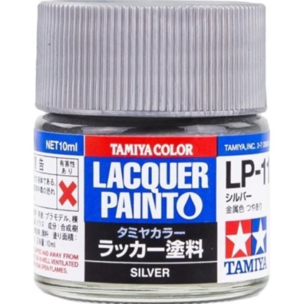 TAMIYA 田宮模型 硝基漆 LP-011 銀色 TAMIYA,田宮模型,硝基漆,LP-011,銀色,