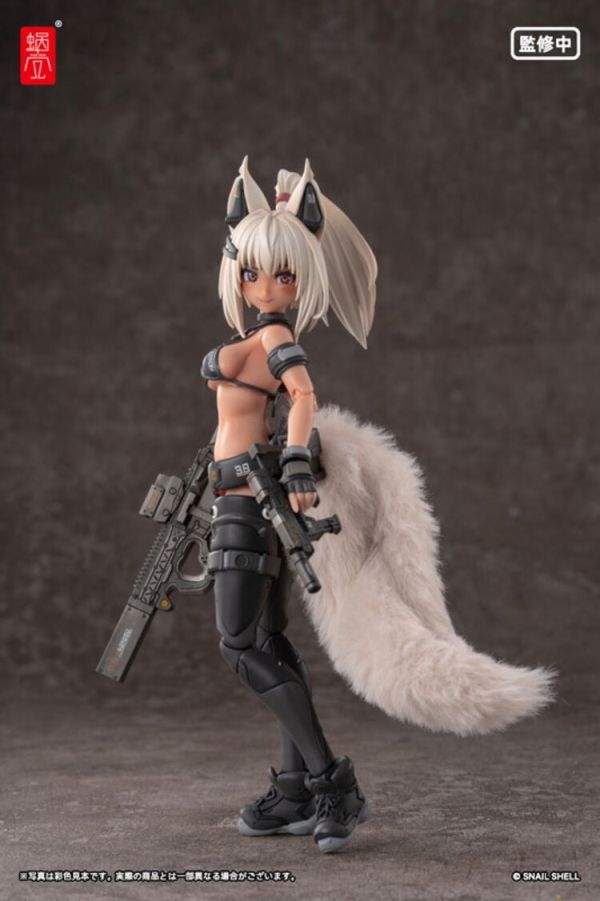 (預購) 蝸之殼 1/12 狐火戰姬 穗乃火 泳裝Ver. RA-04 可動完成品 20251211 蝸之殼 1/12 狐火戰姬 穗乃火 泳裝Ver. RA-04 可動完成品