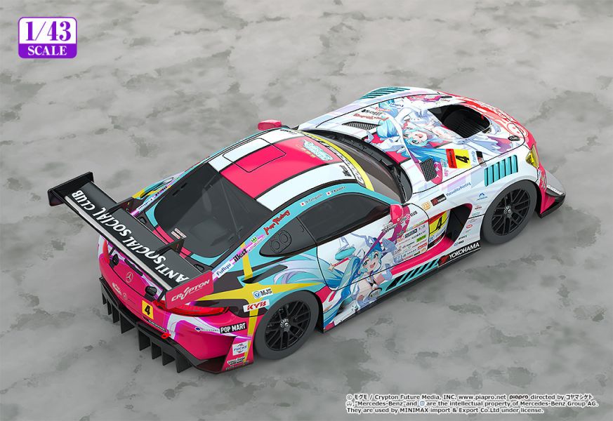 Good Smile 1/43 Racing 初音未來 AMG 2024 開幕戰Ver. Good Smile 1/43 Racing 初音未來 AMG 2024 開幕戰Ver.
