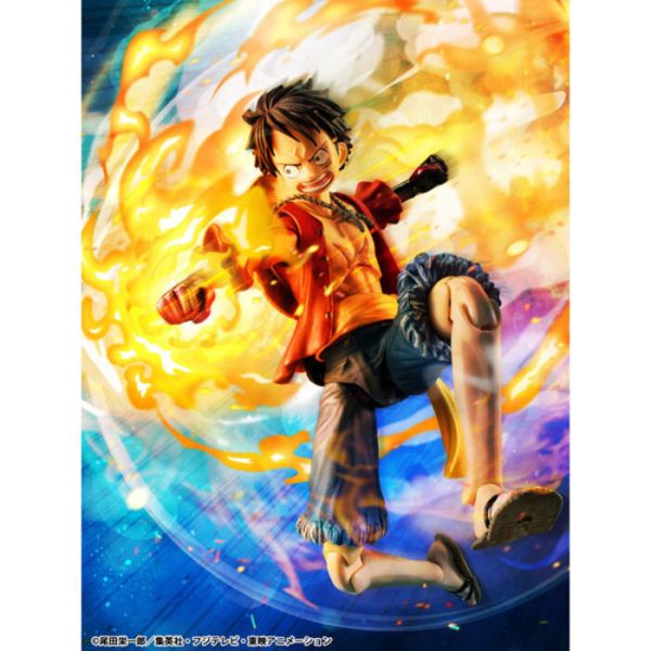 MegaHouse V.A.H 航海王 海賊王 蒙其·D·魯夫武裝色的霸氣 可動完成品 MegaHouse V.A.H 航海王 海賊王 蒙其·D·魯夫武裝色的霸氣 可動完成品
