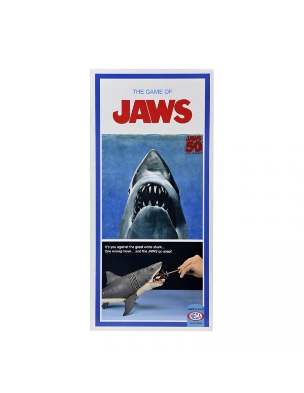 NECA 50週年紀念限定 大白鯊 JAWS 大白鯊遊戲  典藏組 15吋 可動完成品 NECA 大白鯊遊戲 50週年 15吋 可動完成品