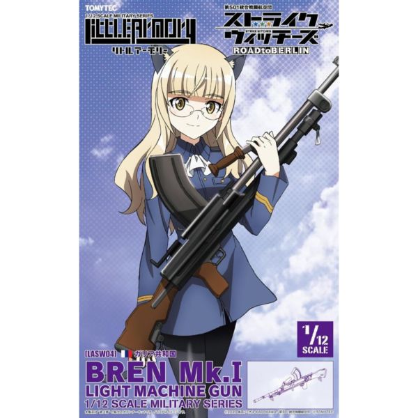 TOMYTEC 迷你武裝 1/12 LASW04 強襲魔女 RtB BREN LMG Mk.I 組裝模型 TOMYTEC 迷你武裝 1/12 LASW04 強襲魔女 RtB BREN LMG Mk.I 組裝模型