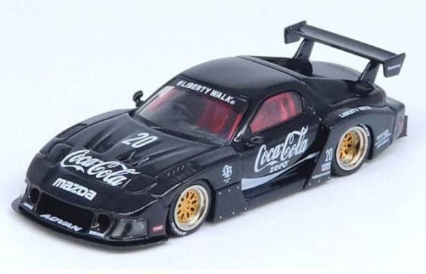 INNO64 1/64 馬自達 MAZDA RX7 (FD3S) LB-SUPER SILHOUETTE 黑色 INNO64 1/64 馬自達 MAZDA RX7 (FD3S) LB-SUPER SILHOUETTE 黑色