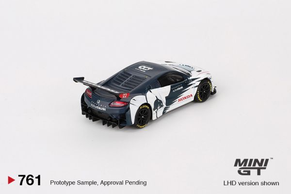 MINIGT 1/64 本田 Honda NSX GT3 EVO AlphaTauri Yuki Tsunoda 2023 Red Bull Formula Nurburgring 德國紐柏林 紅牛 方程式 角田裕毅 MINIGT 1/64 本田 Honda NSX GT3 EVO AlphaTauri車隊德國紐柏林紅牛方程式2023參戰車 角田裕毅 左駕