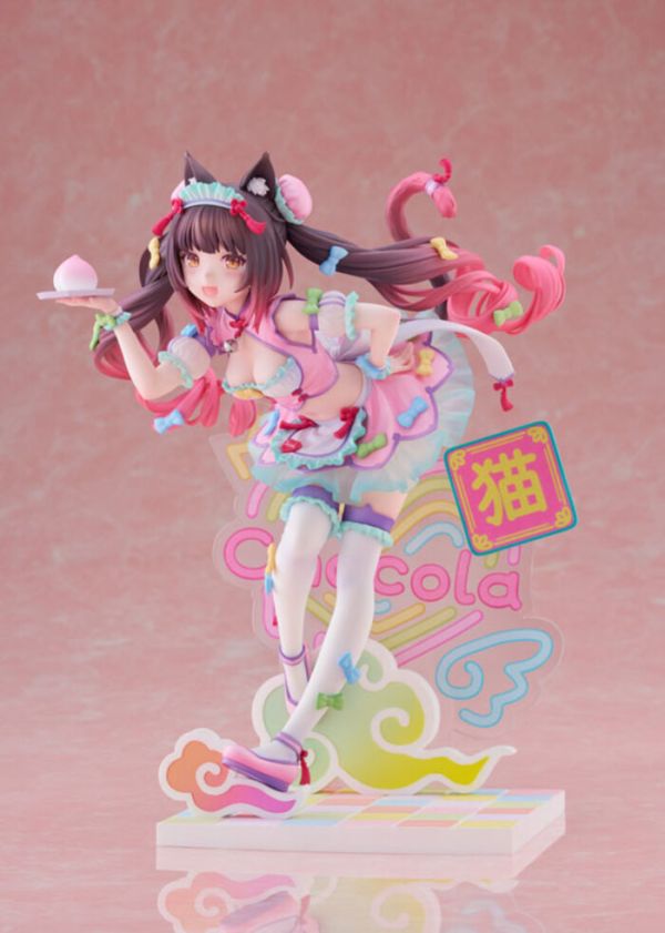 Claynel 1/7 貓娘樂園 巧克力 夢幻可愛中國Ver. PVC完成品 Claynel 1/7 貓娘樂園 巧克力 夢幻可愛中國Ver. PVC完成品