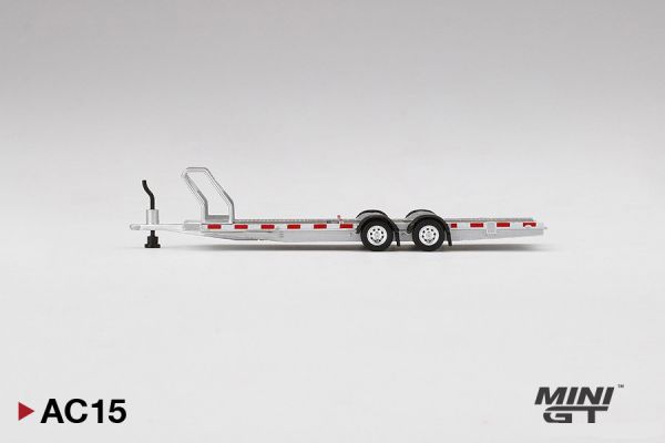 MINIGT 1/64 汽車拖車 TypeA 銀  MINIGT,1/64,汽車拖車,TypeA,銀, 