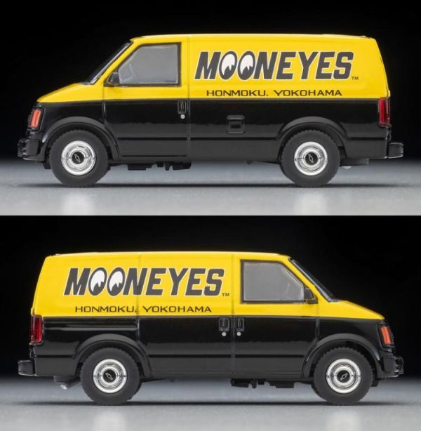 (預購) TOMYTEC 1/64 LV-N344b 雪佛蘭 Chevrolet Astro Van MOONEYES (黃/黑) 20260726 TOMYTEC 1/64 LV-N344b 雪佛蘭 Chevrolet Astro Van MOONEYES (黃/黑)