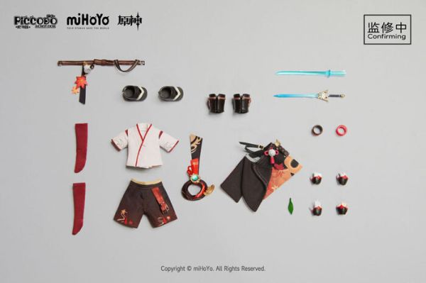 GENESIS PICCODO Action Doll 原神 楓原萬葉 可動完成品 GENESIS PICCODO Action Doll 原神 楓原萬葉 可動完成品