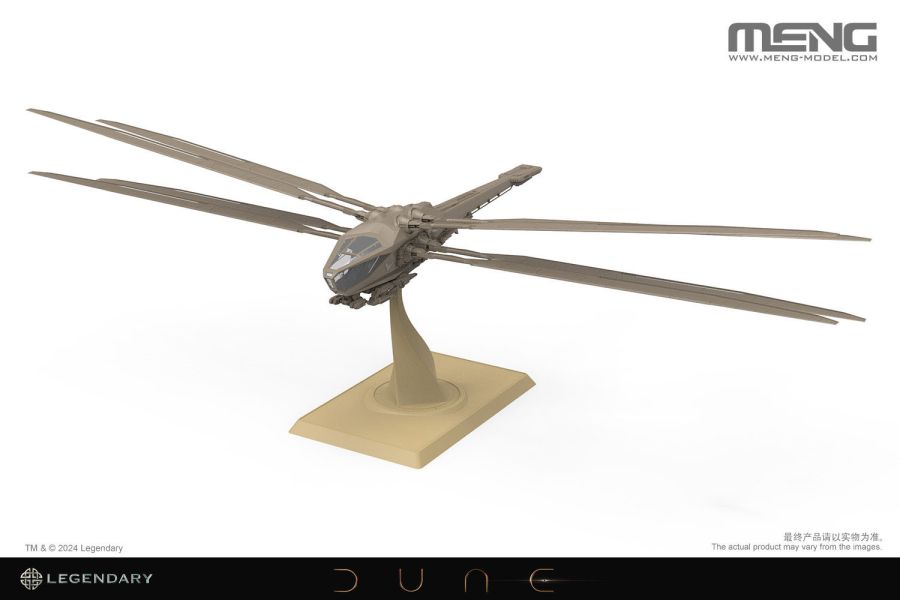MENG 1/72 沙丘 Dune 亞崔迪家族 皇家撲翼機 DS-007 組裝模型 MENG 1/72 沙丘 Dune 亞崔迪家族 皇家撲翼機 DS-007 組裝模型