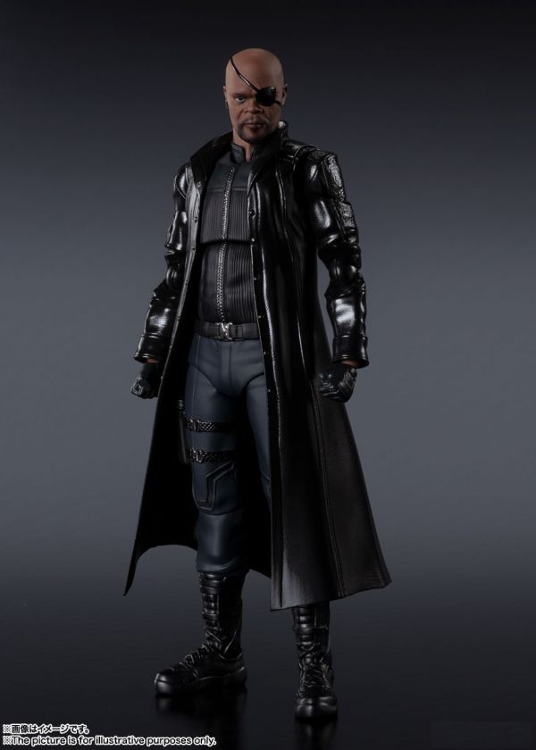 BANDAI S.H.Figuarts SHF 漫威 MARVEL 復仇者聯盟 尼克·福瑞 可動公仔 BANDAI,S.H.Figuarts,SHF,漫威,MARVEL,復仇者聯盟,尼克,·,福瑞,可動公仔,