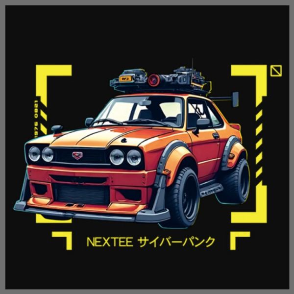 NEXTee 翻轉模玩 CyberCar ORAN 短袖T恤 NEXTee 翻轉模玩 CyberCar ORAN 短袖T恤